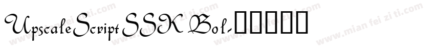 UpscaleScriptSSK Bol字体转换